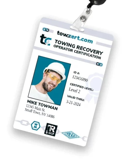 Towcert Photo ID Card